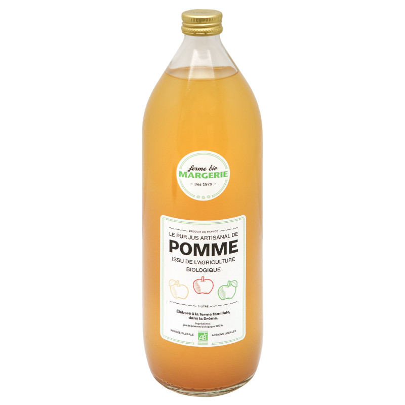 BIO JUS DE POMME MARGERIE 6X1L